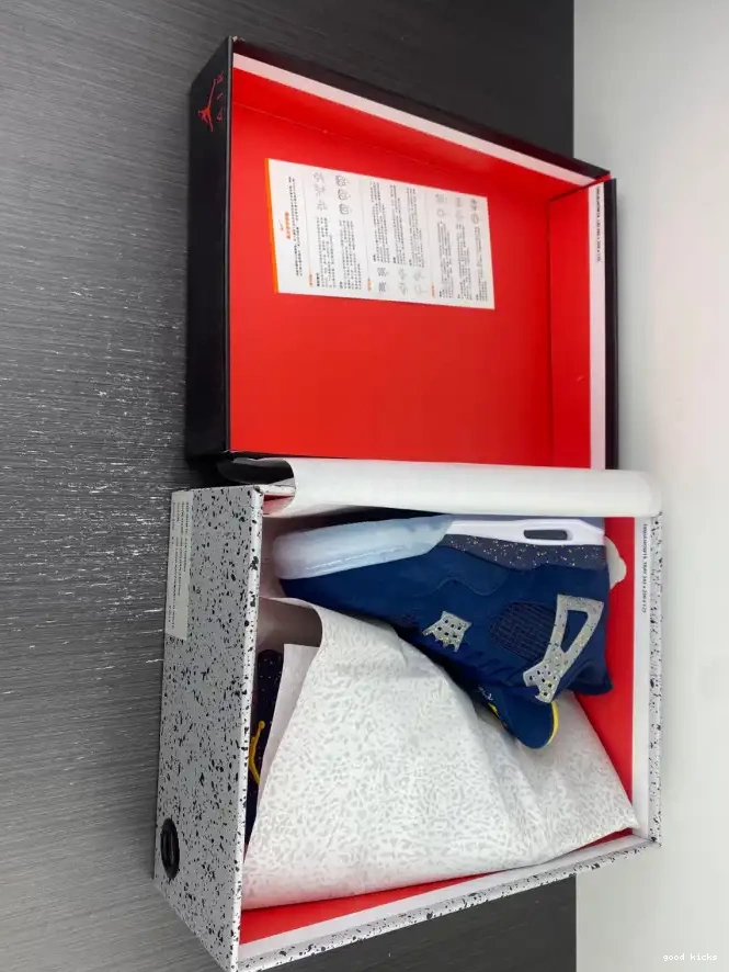 Cheap 4 Air Jordan (PE) AJ4-1036660 Michigan Retro 0626